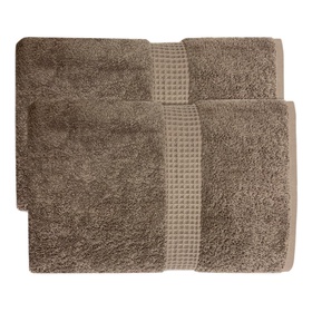 PUCHIKA 棕色毛巾 大号